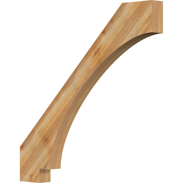 Ekena Millwork 4"W x 44"D x 44"H Imperial Rough Sawn Knee Brace, Western Red Cedar BRC04X44X44IMP00RWR - main